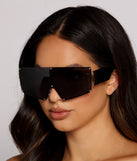 Shield Out The Shade Sunglasses is a trendy pick to create 2023 festival outfits, festival dresses, outfits for concerts or raves, and complete your best party outfits!