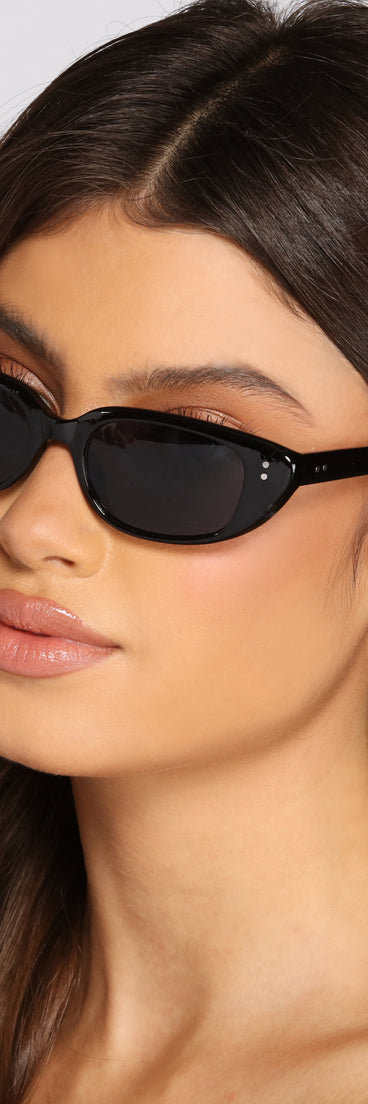Trendy Stunner Cat-Eye Sunglasses