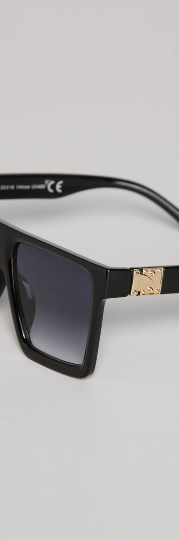 Trendsetting Diva Flat Top Sunglasses