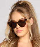All Eyes On Me Cat Eye Sunglasses