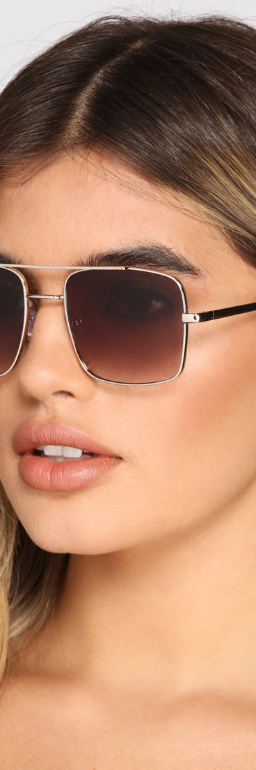 Sleek Style Ombre Sunglasses is a trendy pick to create 2023 festival outfits, festival dresses, outfits for concerts or raves, and complete your best party outfits!