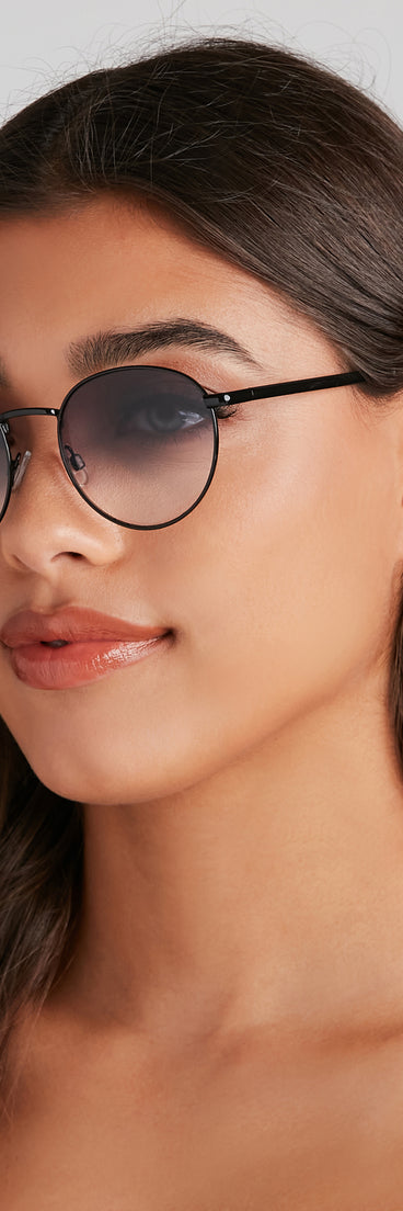 New Look Round Metal Sunglasses