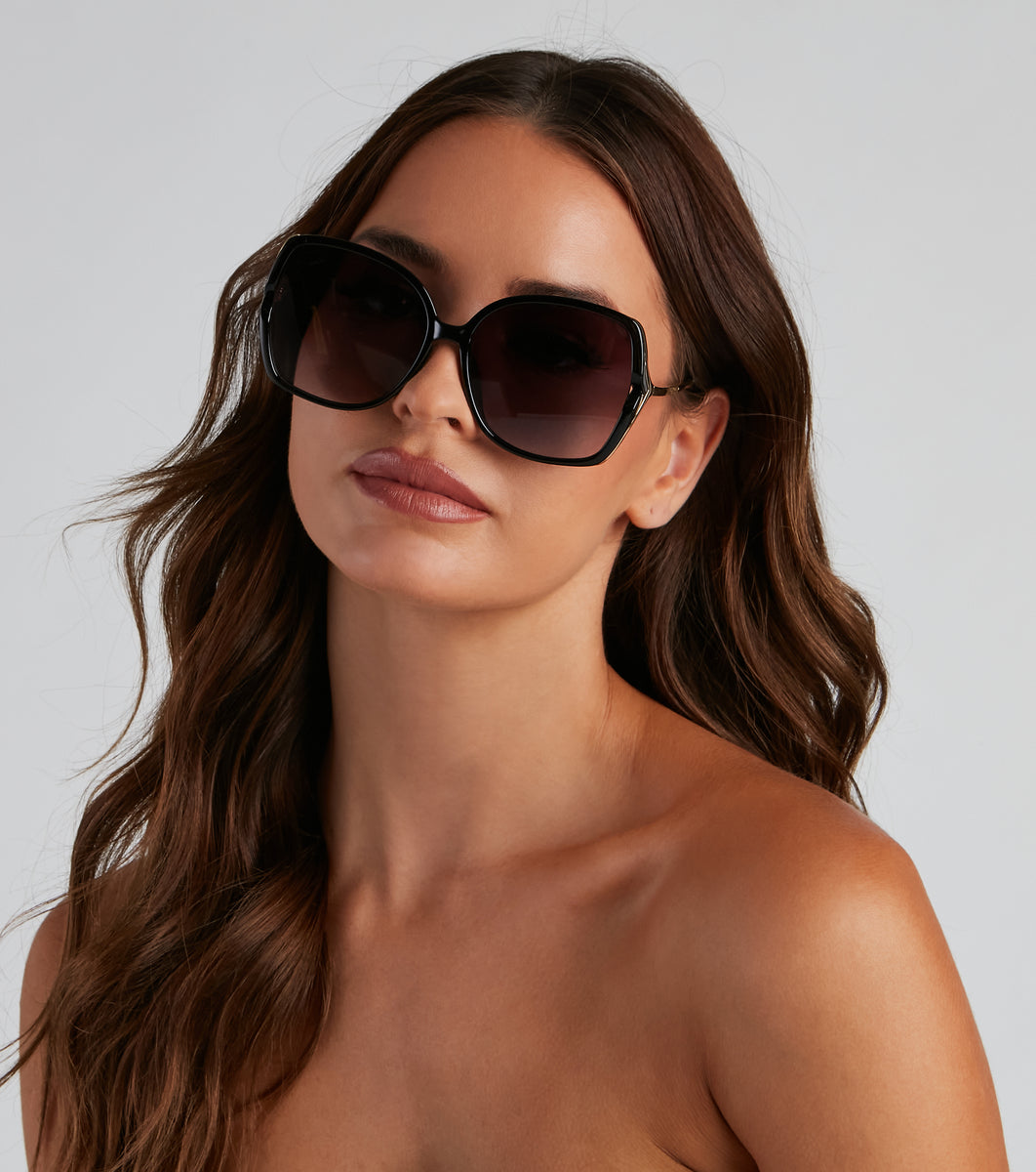 Give Me Glam Oversized Sunglasses