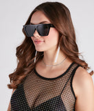 Diva Moment Cat Eye Sunglasses is a fire pick to create 2023 festival outfits, concert dresses, outfits for raves, or to complete your best party outfits or clubwear!