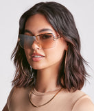 2000s Style Clear-Frame Sunglasses is a fire pick to create 2023 festival outfits, concert dresses, outfits for raves, or to complete your best party outfits or clubwear!