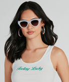 Trendy Attitude Cat-Eye Sunglasses