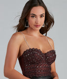 Dainty Detailed Rhinestone Bra Straps