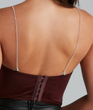 Dainty Detailed Rhinestone Bra Straps