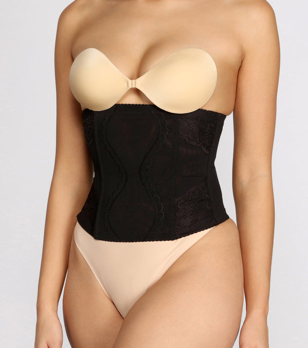 Lace Waist Cinching Hourglass Shapewear provides essential lift and support for creating your best summer outfits of the season for 2023!
