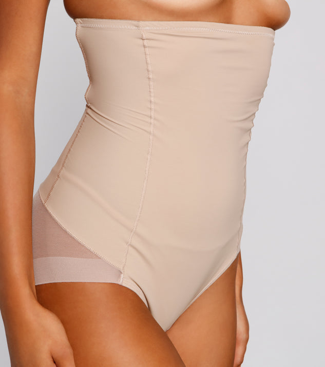 Be Smooth Mesh Back Brief Shaper provides essential lift and support for creating your best summer outfits of the season for 2023!