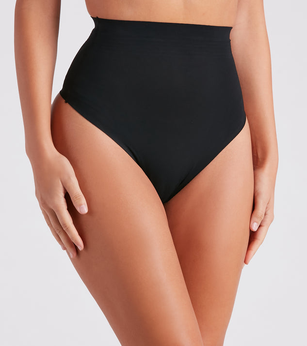 Sleek Silhouette No-Slip Shaper Thong Windsor