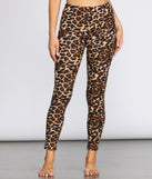 Cozy Leopard Print PJ Leggings for 2023 festival outfits, festival dress, outfits for raves, concert outfits, and/or club outfits