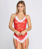 Nights By The Fire Lace Thong Teddy provides essential lift and support for creating your best summer outfits of the season for 2023!