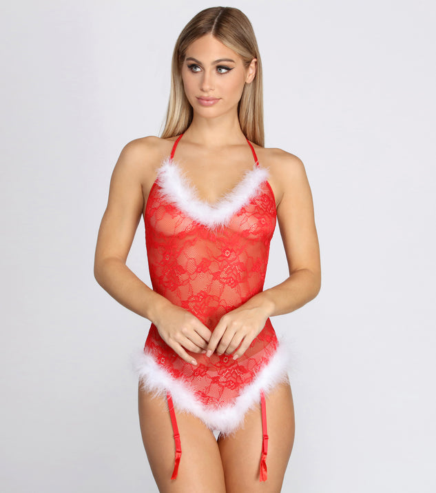 Nights By The Fire Lace Thong Teddy provides essential lift and support for creating your best summer outfits of the season for 2023!