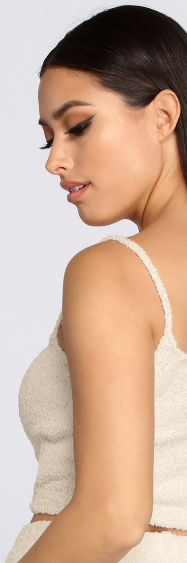 Lazy Dayz Chenille Tank provides essential lift and support for creating your best summer outfits of the season for 2023!