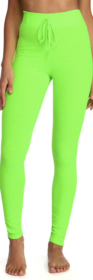 Make It Bright Neon PJ Leggings