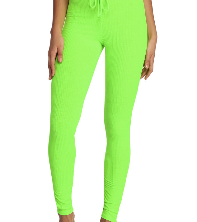 Make It Bright Neon PJ Leggings