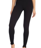 Call It A Night Ribbed Leggings