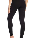 Call It A Night Ribbed Leggings