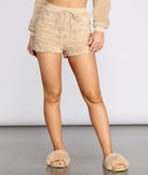 Sherpa Lounge Drawstring Shorts for 2023 festival outfits, festival dress, outfits for raves, concert outfits, and/or club outfits