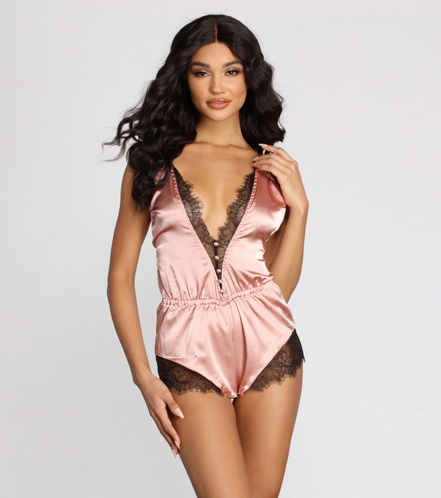 Your Babe Pink Satin Romper provides essential lift and support for creating your best summer outfits of the season for 2023!