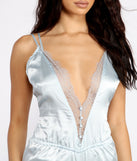 Your Babe Satin Romper for 2023 festival outfits, festival dress, outfits for raves, concert outfits, and/or club outfits