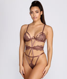 Ring The Alarm Lace Cut Out Teddy provides essential lift and support for creating your best summer outfits of the season for 2023!