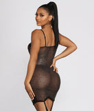 Fine In Rhine Mesh Wire Chemise + Panty Set is a trendy pick to create 2023 festival outfits, festival dresses, outfits for concerts or raves, and complete your best party outfits!