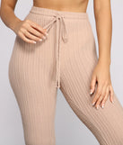 You’ll look stunning in the Effortlessly Chic Ribbed Pajama Leggings when paired with its matching separate to create a glam clothing set perfect for parties, date nights, concert outfits, back-to-school attire, or for any summer event!