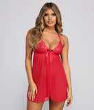 Flirty Mesh Baby Doll Dress And Matching Panty Set for 2023 festival outfits, festival dress, outfits for raves, concert outfits, and/or club outfits