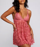 Lace Appeal Floral Babydoll and Panty Set provides essential lift and support for creating your best summer outfits of the season for 2023!