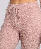You’ll look stunning in the Mid Rise Eyelash Knit Pajama Leggings when paired with its matching separate to create a glam clothing set perfect for parties, date nights, concert outfits, back-to-school attire, or for any summer event!