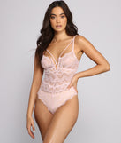 Lady In Lace Caged Teddy provides essential lift and support for creating your best summer outfits of the season for 2023!