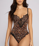 On The Prowl Leopard Print Lace Teddy provides essential lift and support for creating your best summer outfits of the season for 2023!