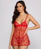 Show Some Love Heart Print Babydoll provides essential lift and support for creating your best summer outfits of the season for 2023!