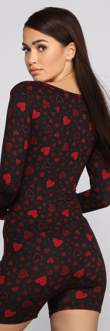 Be Mine Long Sleeve Pajama Romper provides essential lift and support for creating your best summer outfits of the season for 2023!