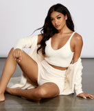 You’ll look stunning in the Cozy Chenille Pajama Shorts when paired with its matching separate to create a glam clothing set perfect for parties, date nights, concert outfits, back-to-school attire, or for any summer event!