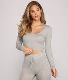 Keepin' Knit Cozy Pajama Top provides essential lift and support for creating your best summer outfits of the season for 2023!