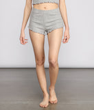 You’ll look stunning in the Basic Chic Ribbed Knit Pajama Shorts when paired with its matching separate to create a glam clothing set perfect for parties, date nights, concert outfits, back-to-school attire, or for any summer event!