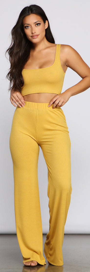 Chill Out Ribbed Pajama Pants provides essential lift and support for creating your best summer outfits of the season for 2023!