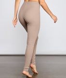 Casual And Stylish Waffle Knit Leggings for 2023 festival outfits, festival dress, outfits for raves, concert outfits, and/or club outfits