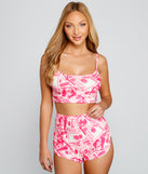 Glam Money Pajama Shorts provides essential lift and support for creating your best summer outfits of the season for 2023!