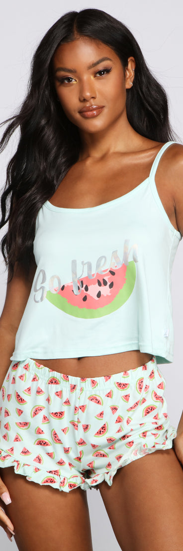 So Fresh Watermelon Pajama Set provides essential lift and support for creating your best summer outfits of the season for 2023!