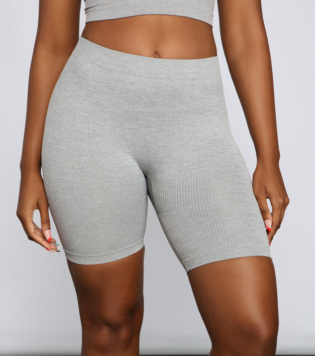 Elevated Basic Seamless Shorts provides essential lift and support for creating your best summer outfits of the season for 2023!