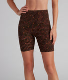 You’ll look stunning in the Greek Mystique Pajama Biker Shorts when paired with its matching separate to create a glam clothing set perfect for parties, date nights, concert outfits, back-to-school attire, or for any summer event!