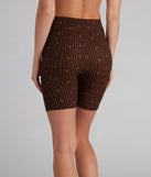 You’ll look stunning in the Greek Mystique Pajama Biker Shorts when paired with its matching separate to create a glam clothing set perfect for parties, date nights, concert outfits, back-to-school attire, or for any summer event!