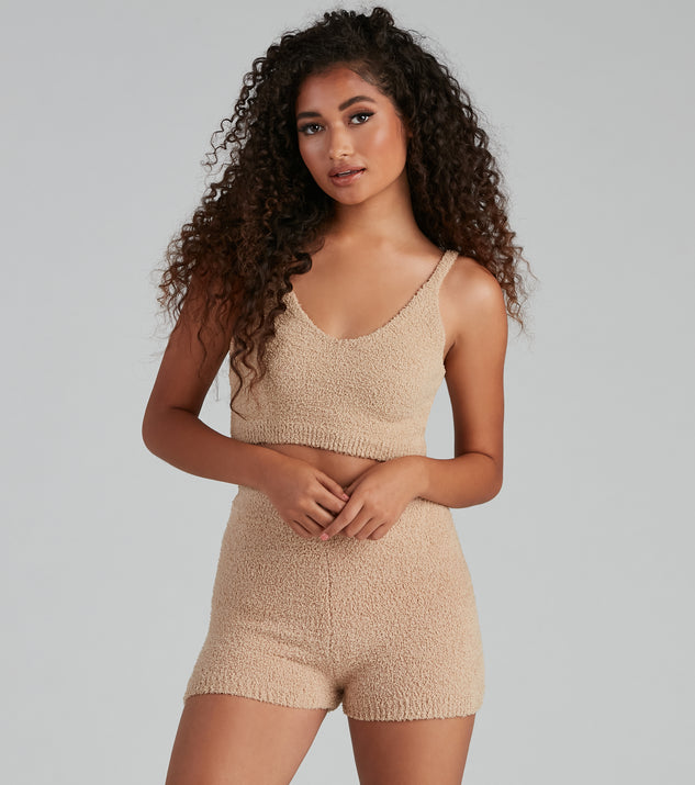 Cuddle Up Chenille Pajama Tank provides essential lift and support for creating your best summer outfits of the season for 2023!