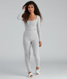 Stylishly Snug Rib-Knit Pajama Leggings provides essential lift and support for creating your best summer outfits of the season for 2023!