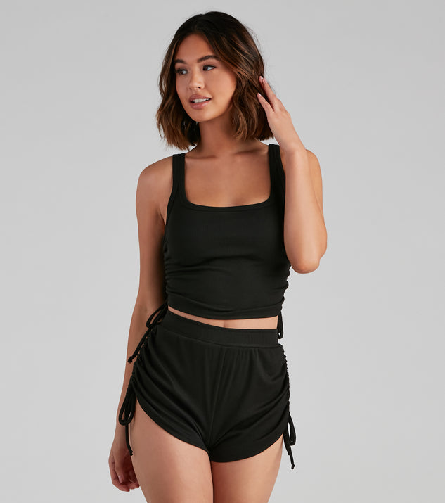 You’ll look stunning in the Better Together Crop Tank Top when paired with its matching separate to create a glam clothing set perfect for parties, date nights, concert outfits, back-to-school attire, or for any summer event!