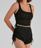 You’ll look stunning in the Better Together Crop Tank Top when paired with its matching separate to create a glam clothing set perfect for parties, date nights, concert outfits, back-to-school attire, or for any summer event!